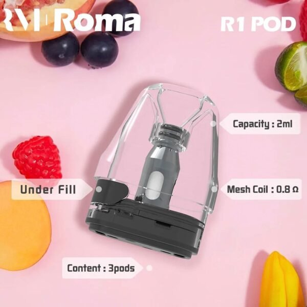 【台灣現貨】Roma R1 羅馬主機，兼容OXVA  小蠻牛  XLim pro煙彈：圖片 12