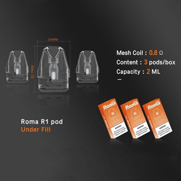 【台灣現貨】Roma R1 羅馬主機，兼容OXVA  小蠻牛  XLim pro煙彈：圖片 14