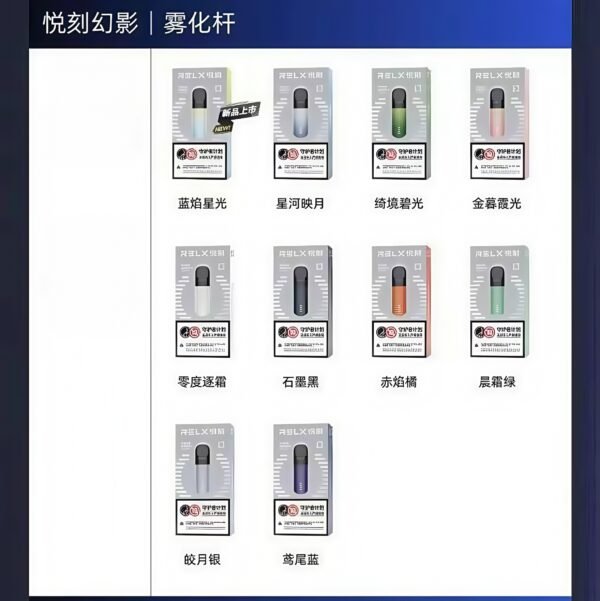 Relx悅刻五代幻影霧化煙桿主機 通用Relx infinity2 六代煙彈：圖片 2